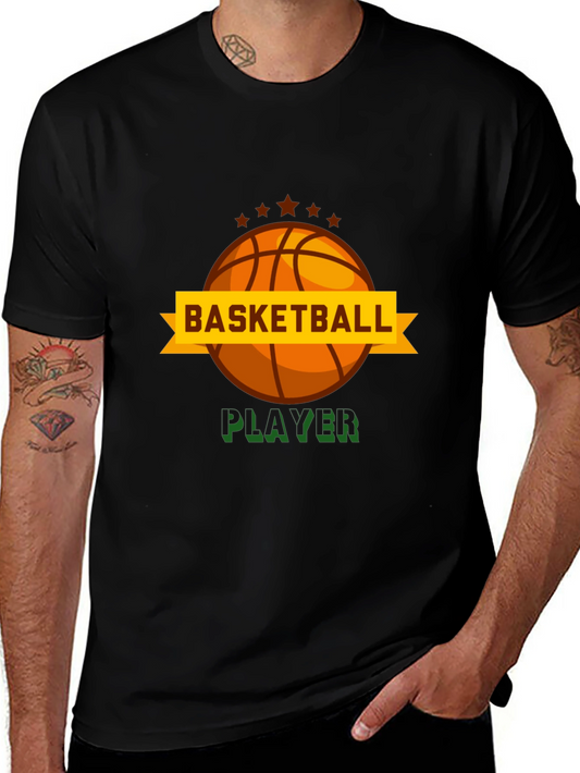 Basketball Player Graphic Tee -  Stylish & Comfortable