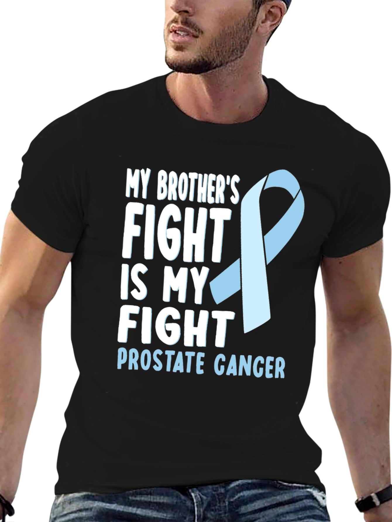 Prostate Cancer Awareness T-Shirt - Brothers Fight