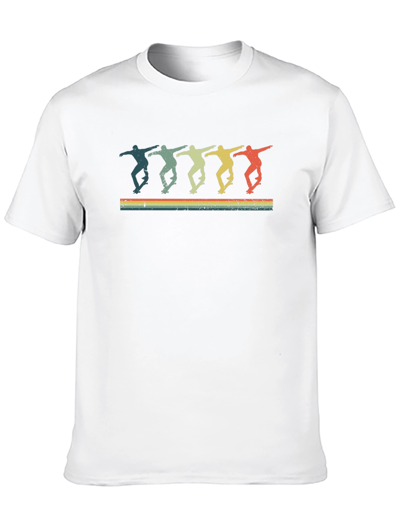 Retro Skateboarder Graphic Tee