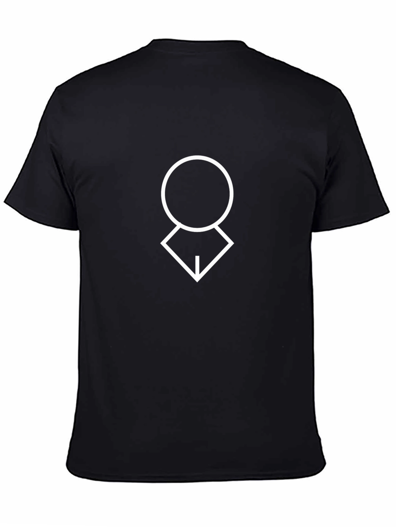 Minimalist Graphic Tee - Modern Geometric Design