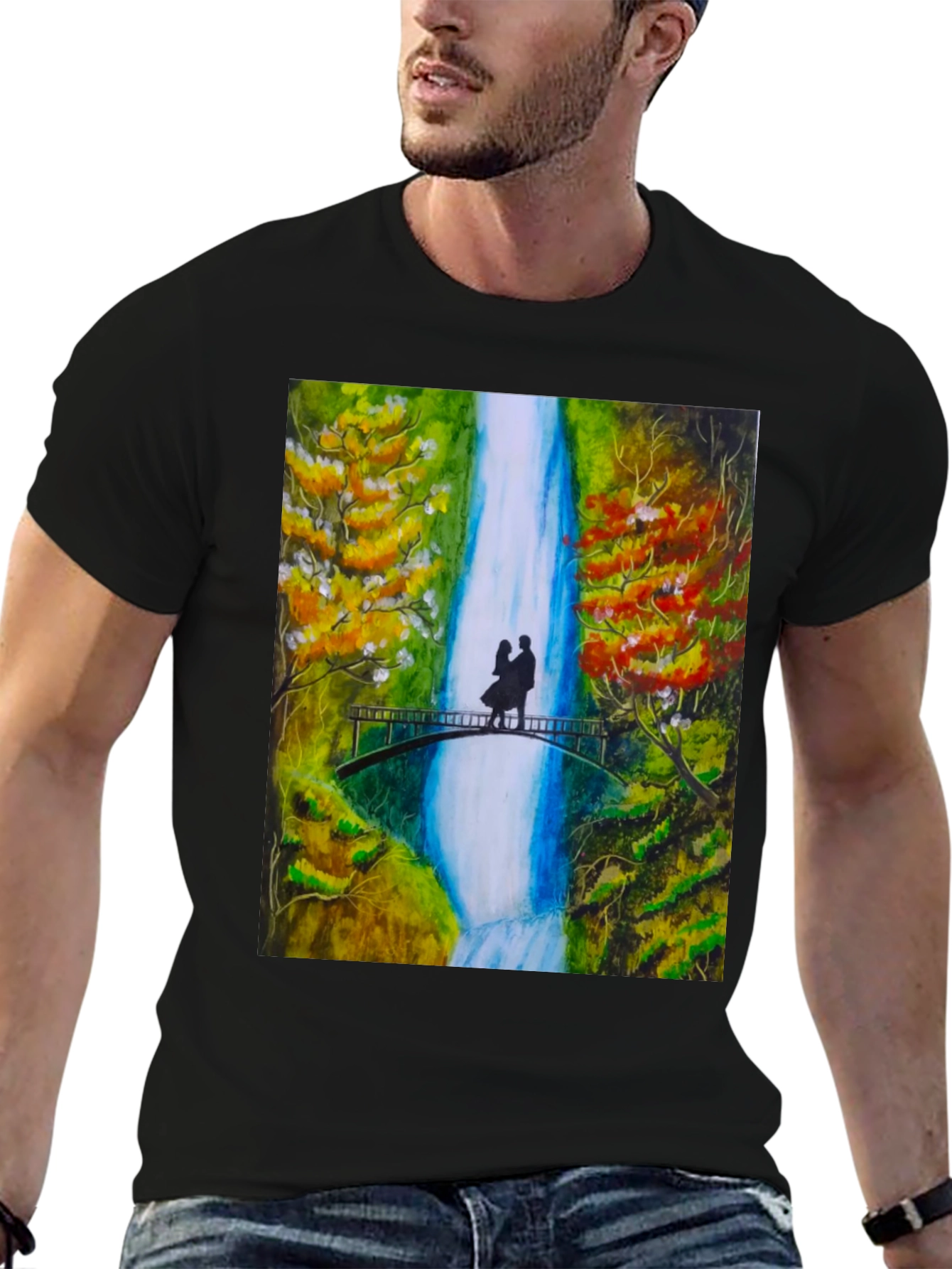 Waterfall Romance T-Shirt