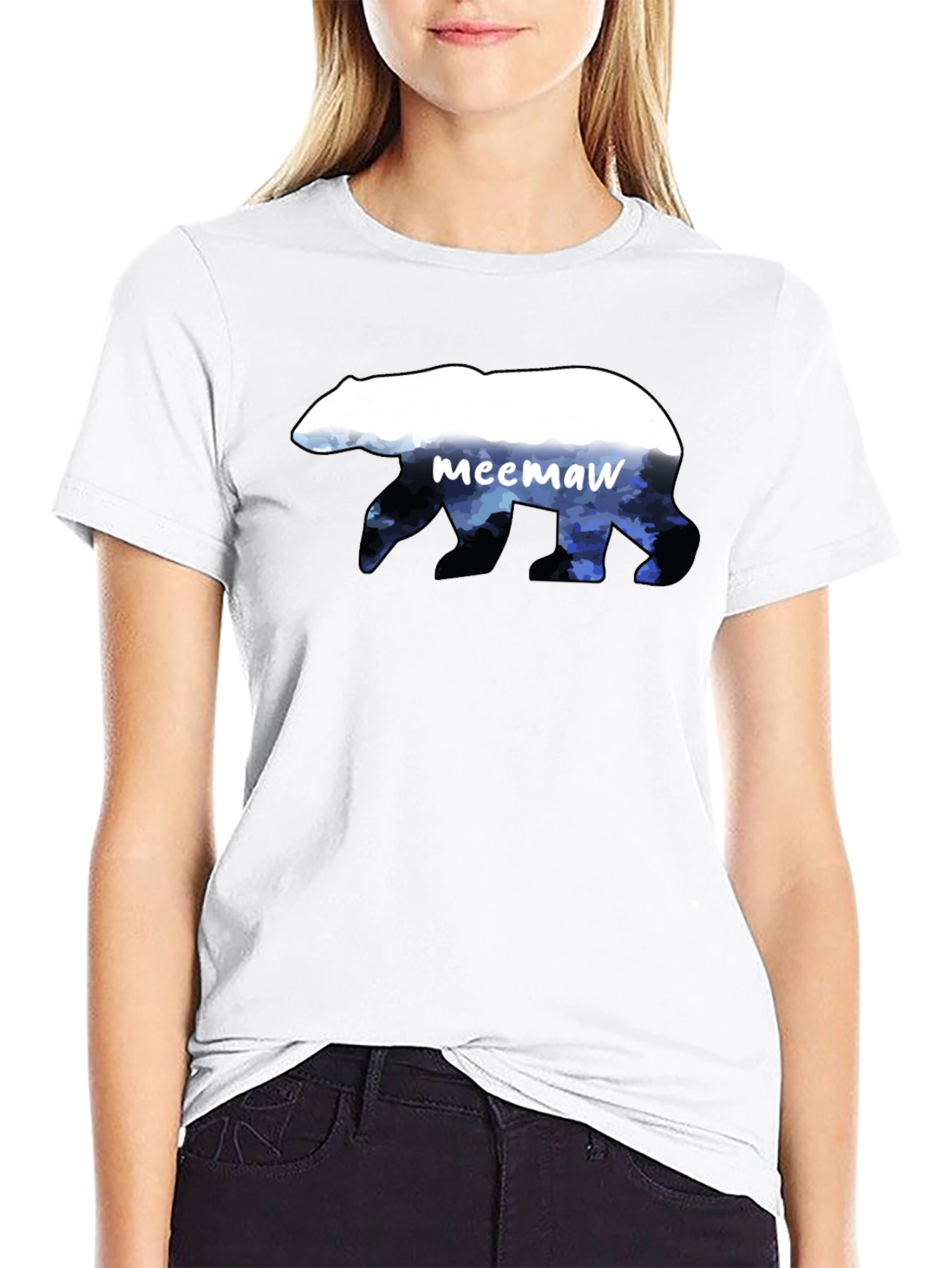 Meemaw Bear Graphic T-Shirt