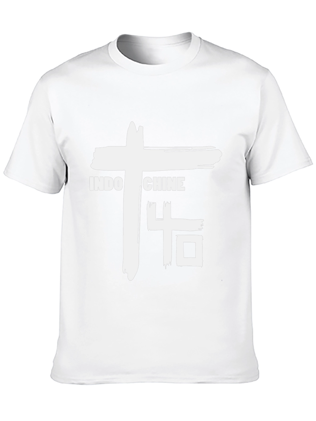 Indochine Band Graphic T-Shirt - Black Cotton Blend Tee