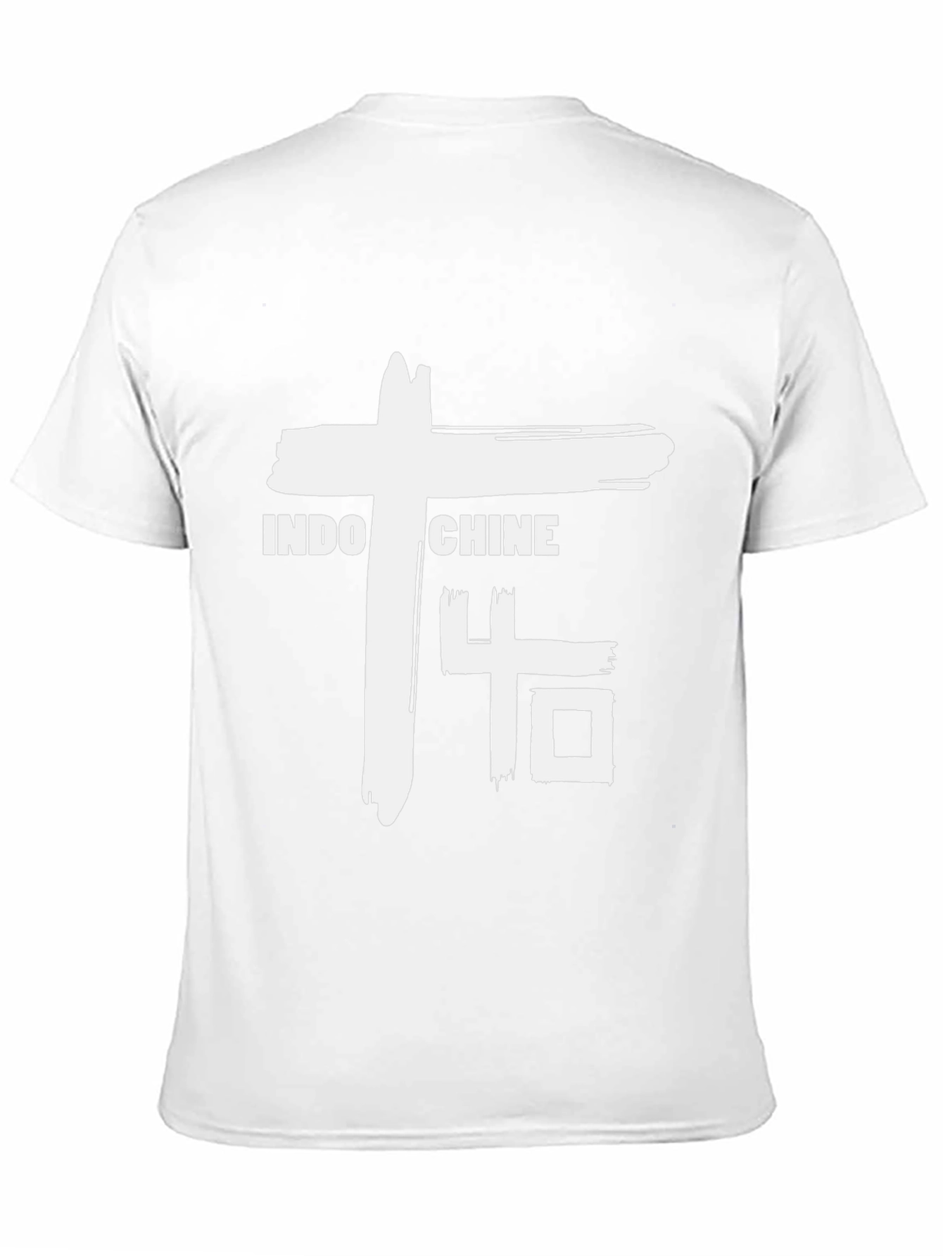 Indochine Band Graphic T-Shirt - Black Cotton Blend Tee