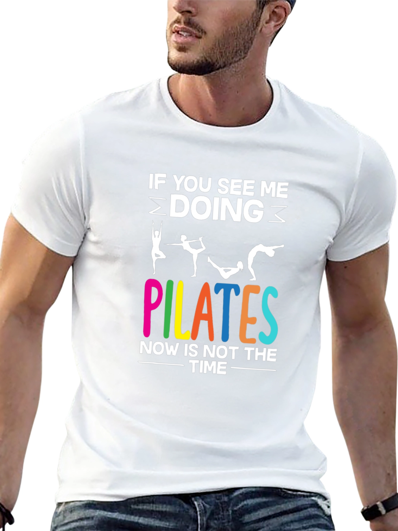 Pilates Graphic Tee - Funny Workout Shirt