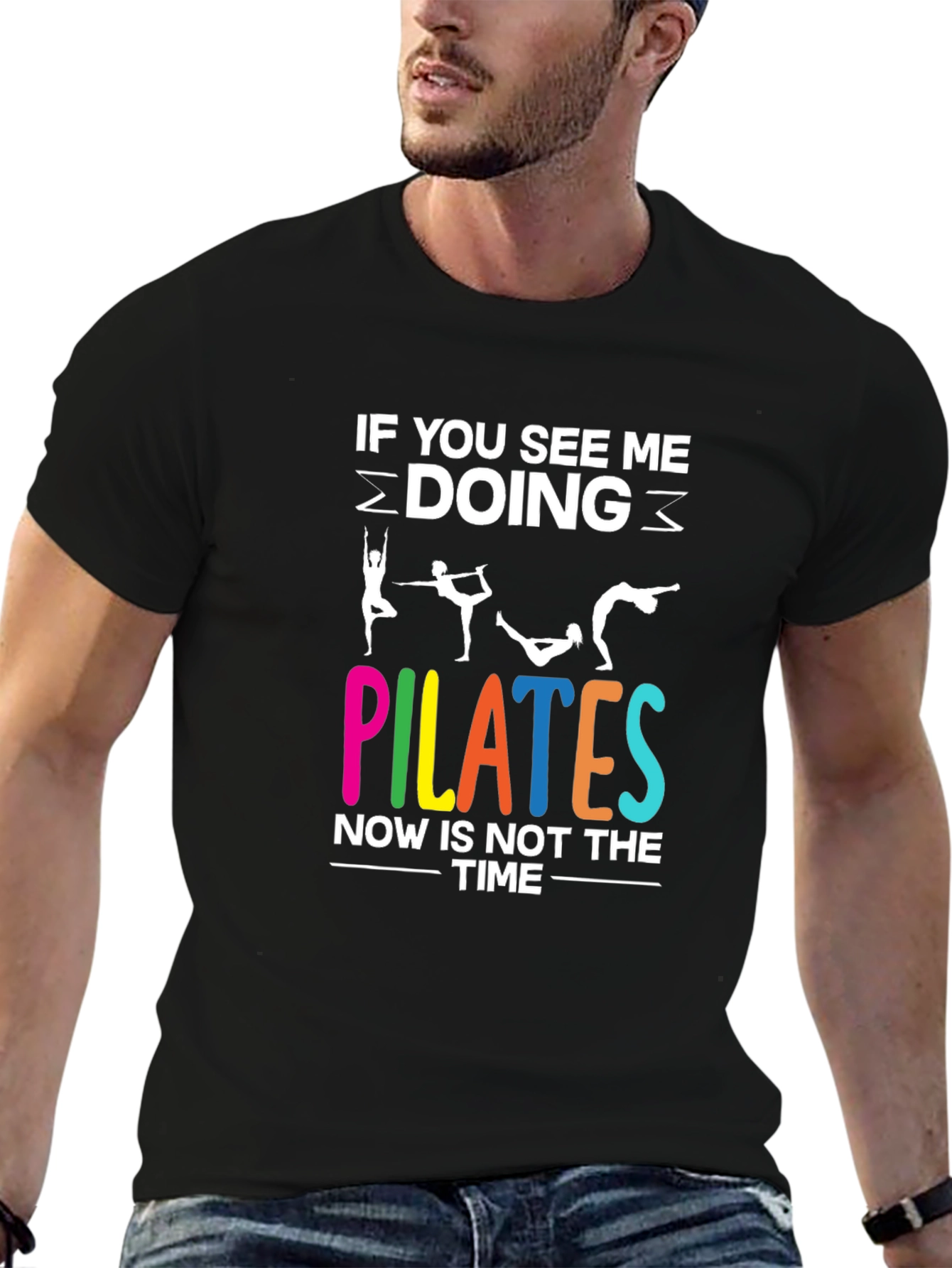 Pilates Graphic Tee - Funny Workout Shirt