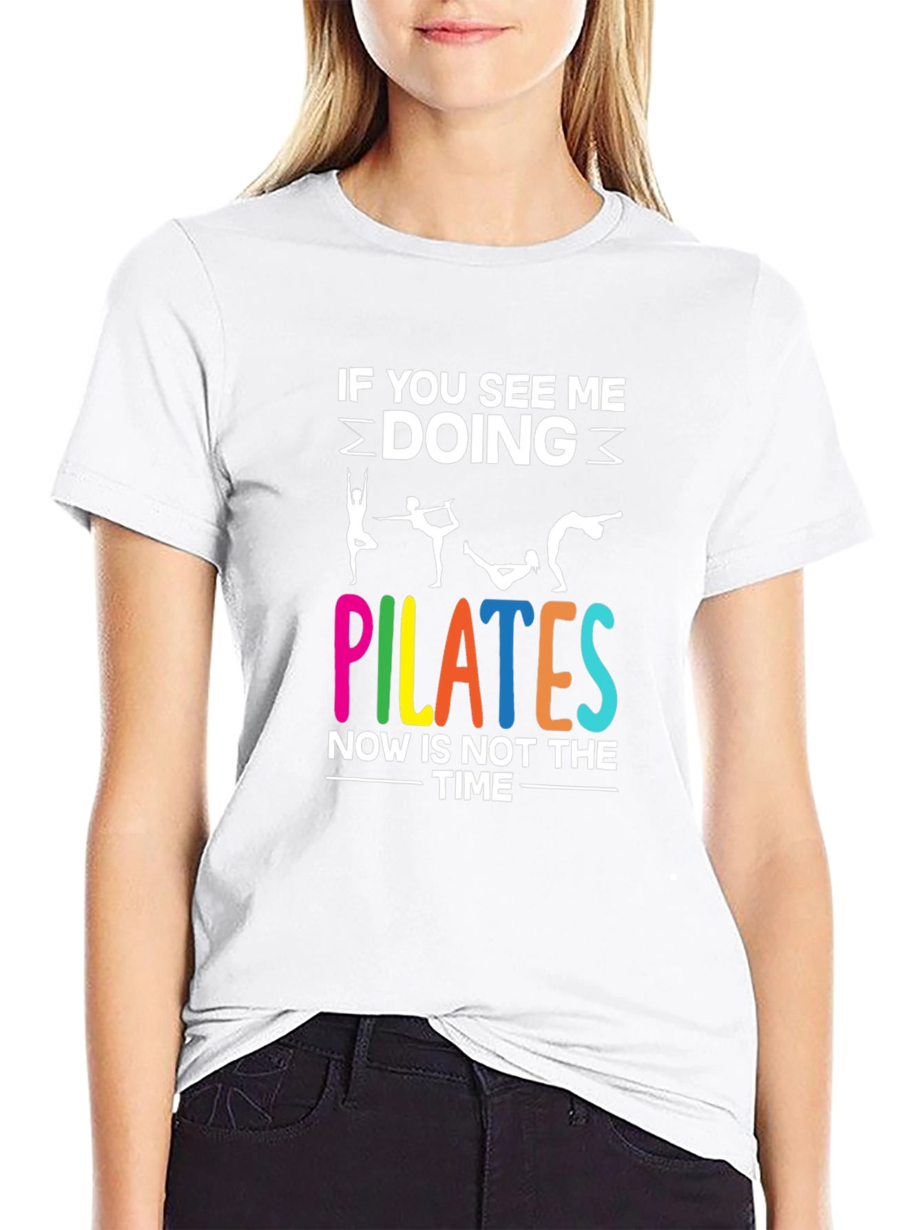 Pilates Graphic Tee - Funny Workout Shirt