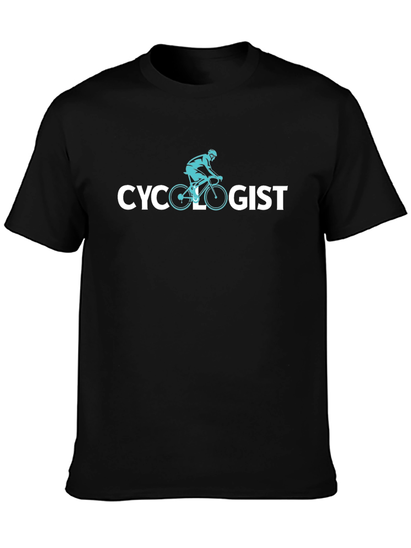 Cyclogist Graphic T-Shirt - Black Comfortable Fit