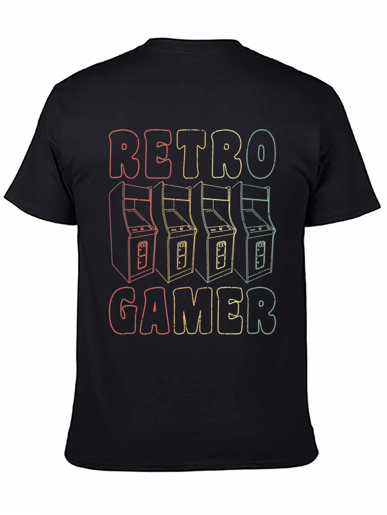 Retro Gamer T-Shirt - Classic Arcade Design