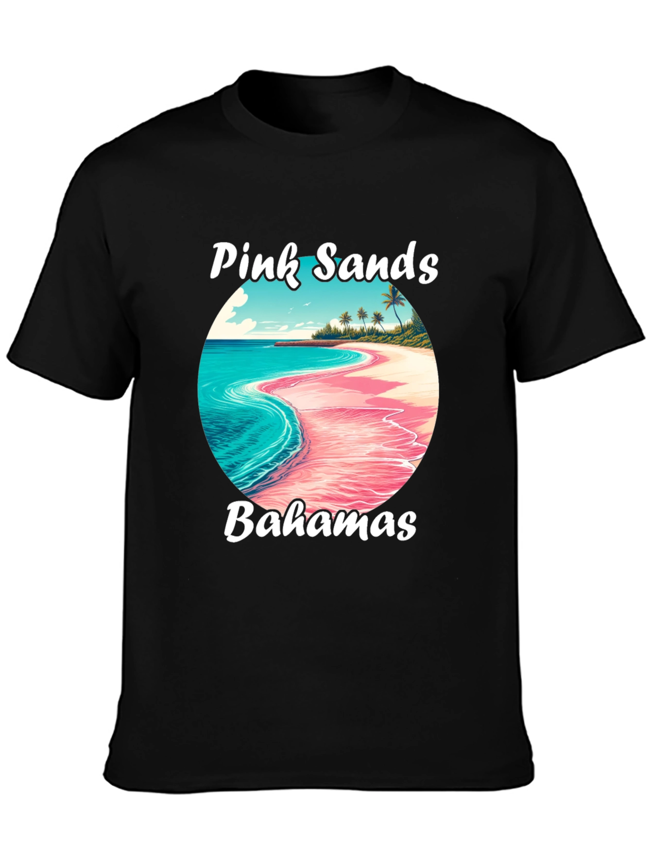 Pink Sands Bahamas Graphic T-Shirt