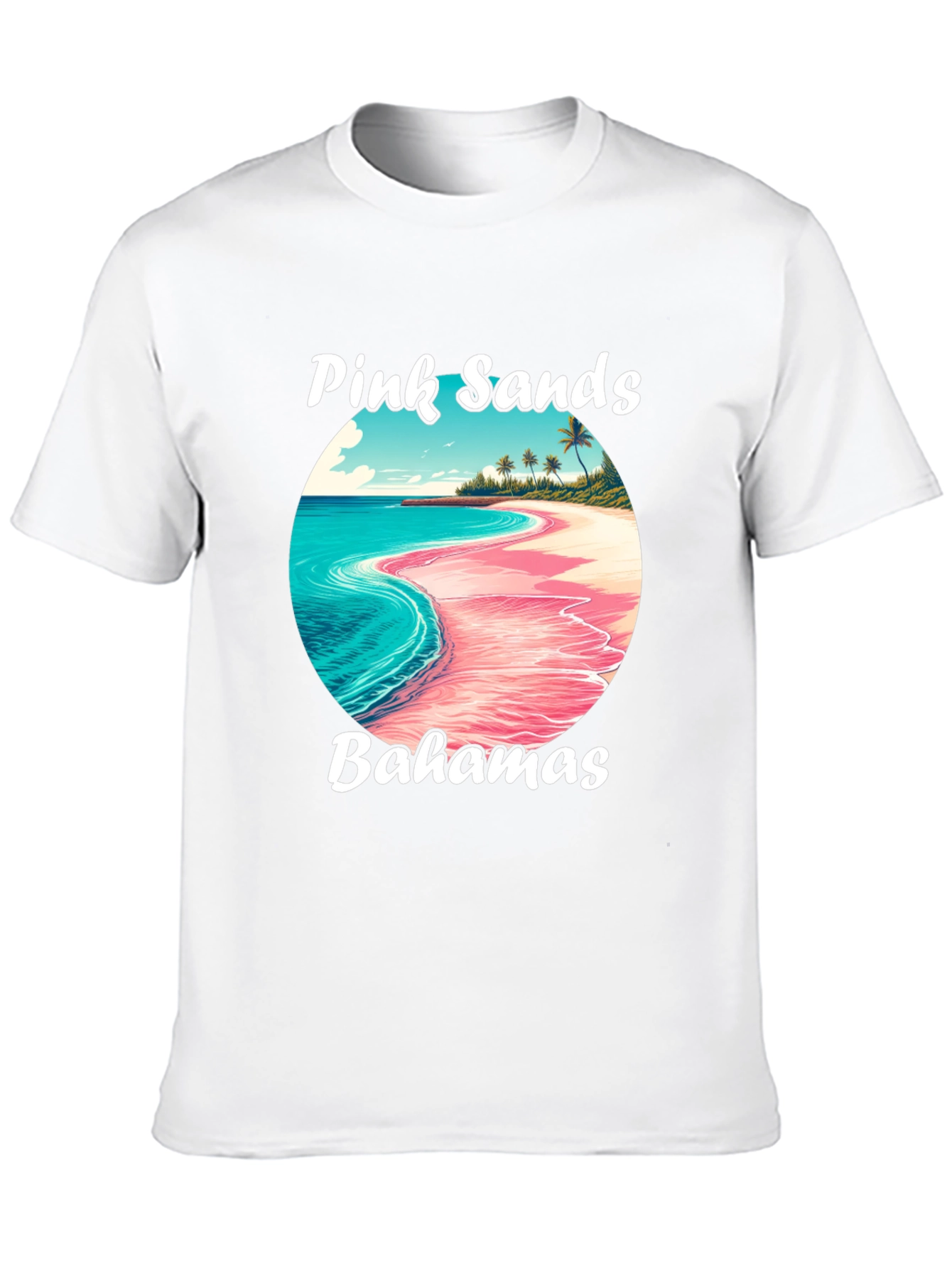 Pink Sands Bahamas Graphic T-Shirt