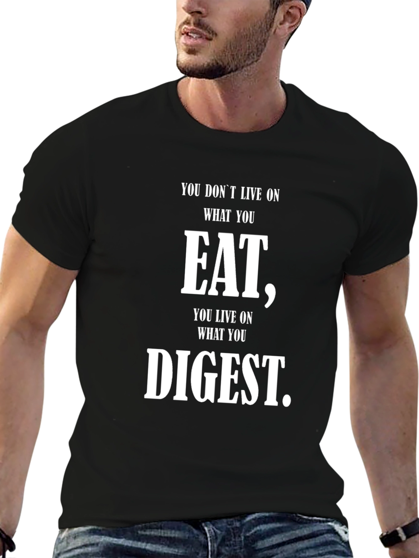 Eat Digest T-Shirt - Nutrition Wisdom Tee