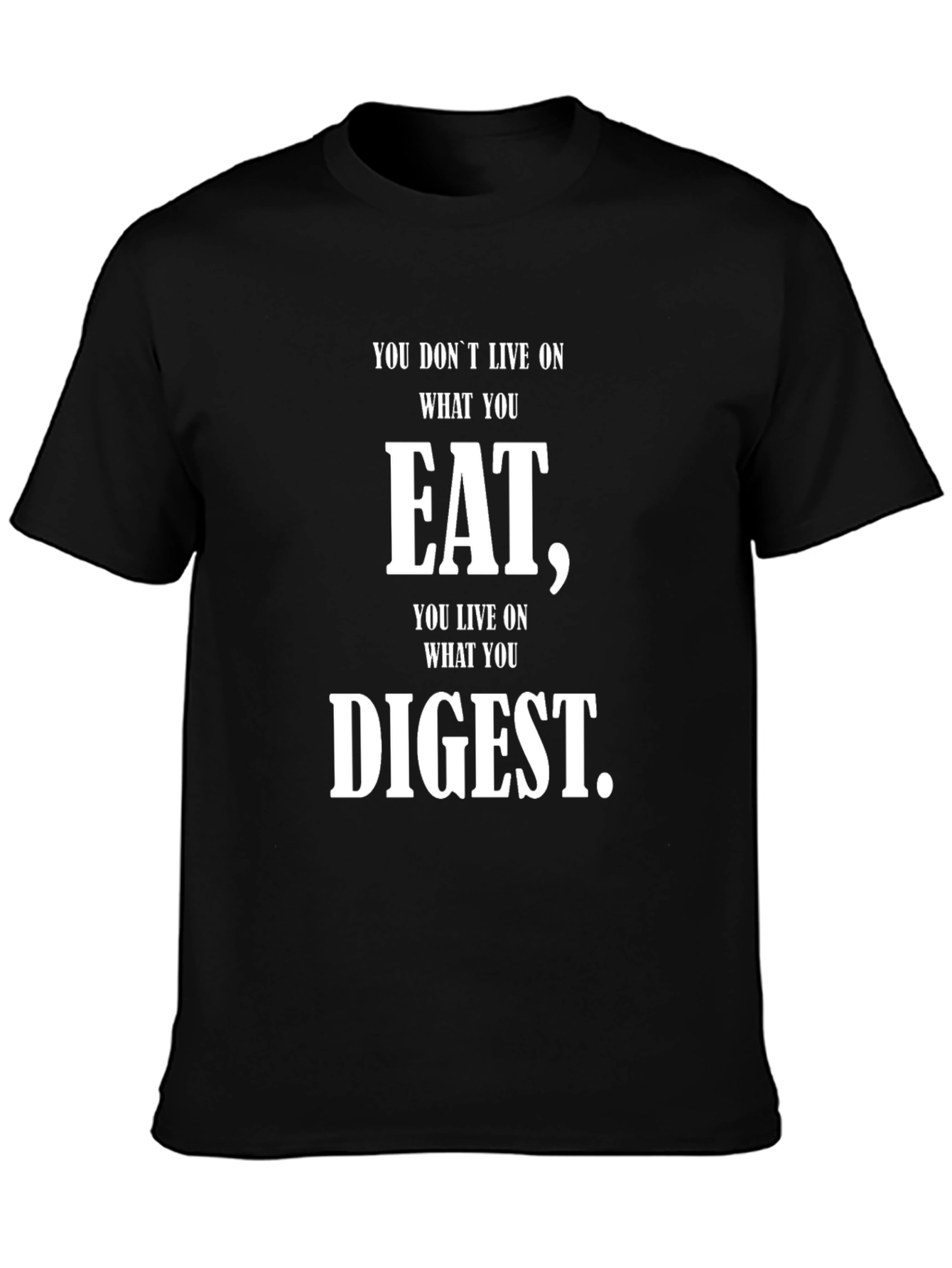 Eat Digest T-Shirt - Nutrition Wisdom Tee