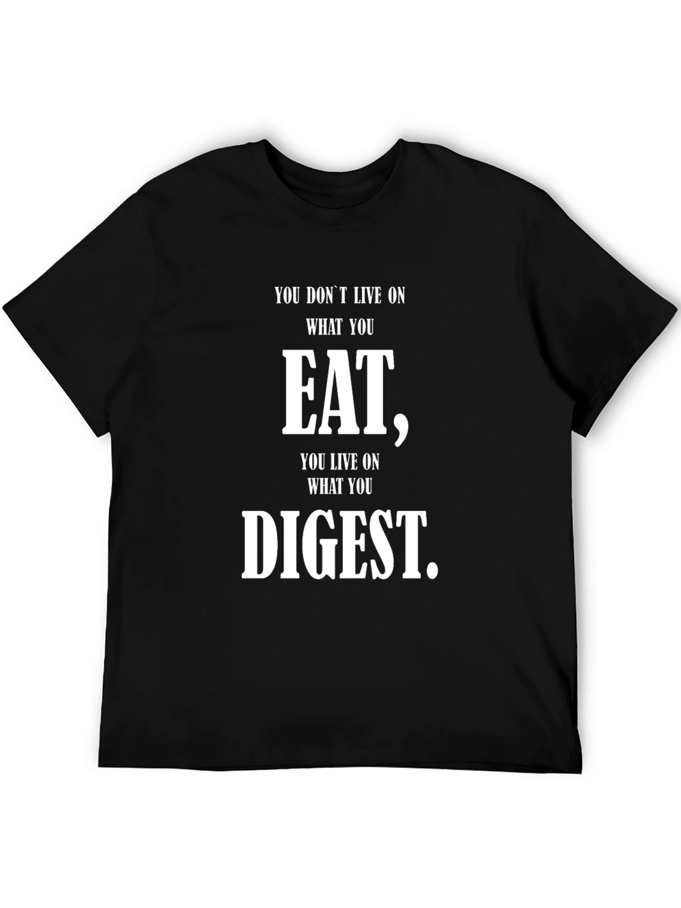 Eat Digest T-Shirt - Nutrition Wisdom Tee