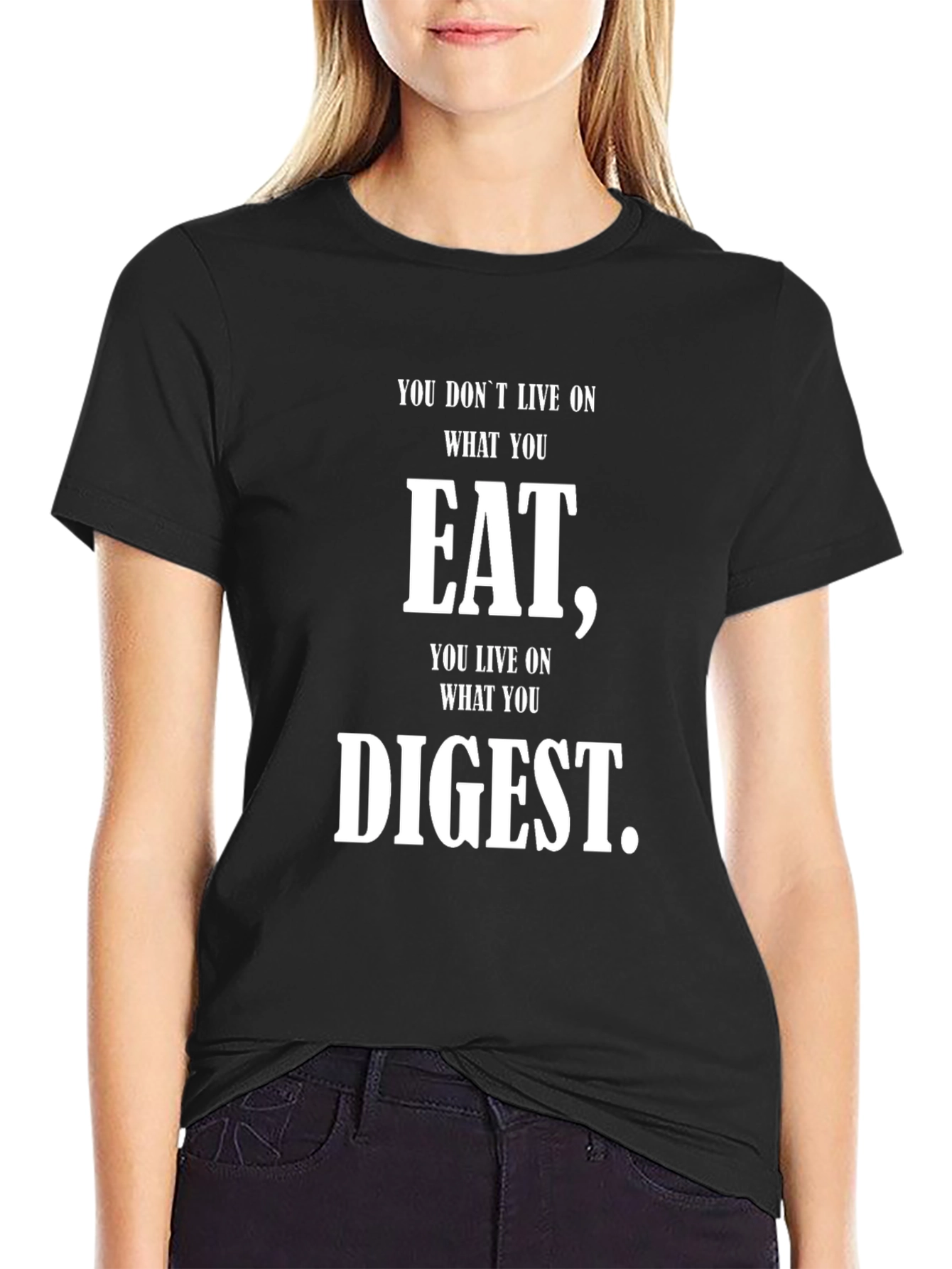 Eat Digest T-Shirt - Nutrition Wisdom Tee