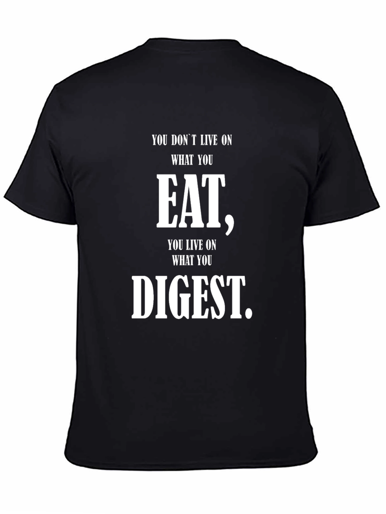 Eat Digest T-Shirt - Nutrition Wisdom Tee