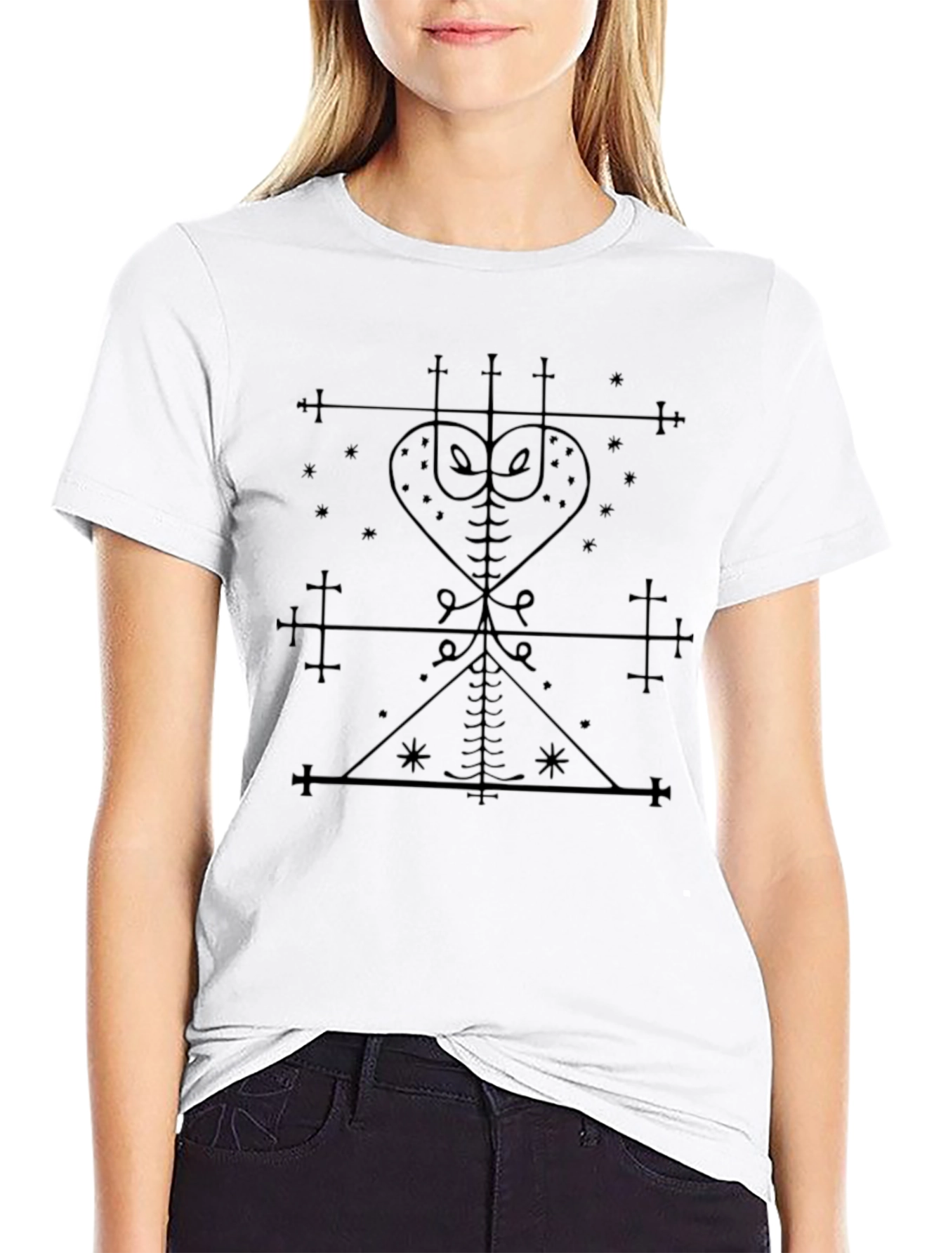 Mystic Symbol Black T-Shirt