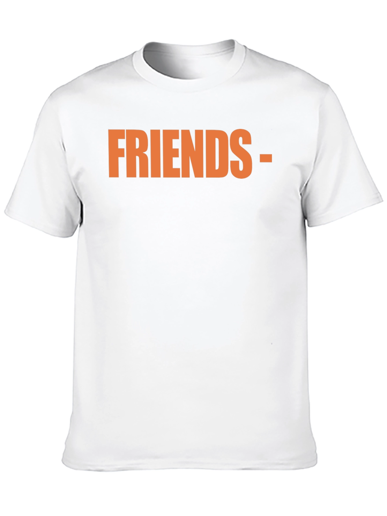 Friends Graphic Tee - Black Casual T-Shirt