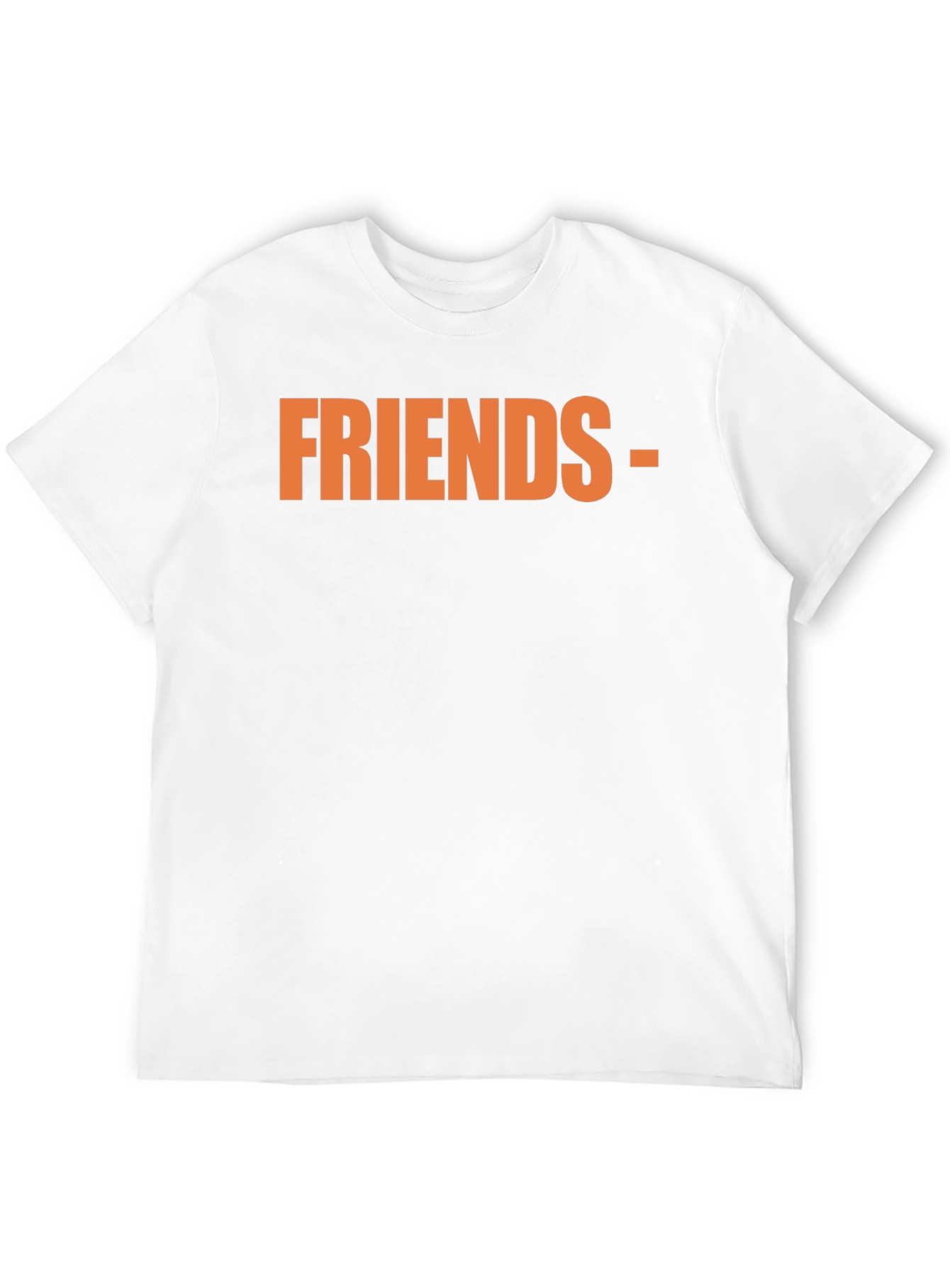 Friends Graphic Tee - Black Casual T-Shirt