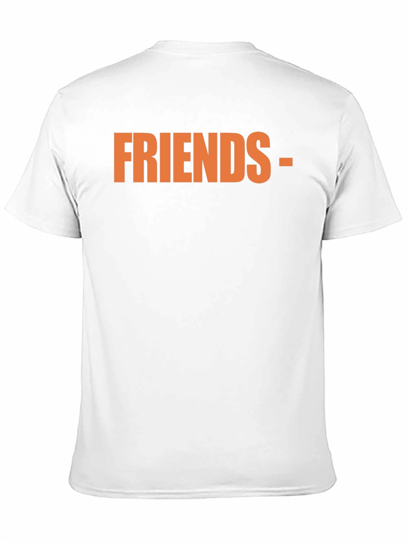 Friends Graphic Tee - Black Casual T-Shirt