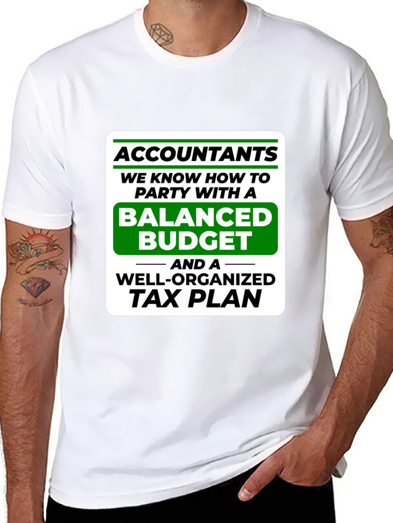 Accountants Party Budget T-Shirt Funny CPA Tee