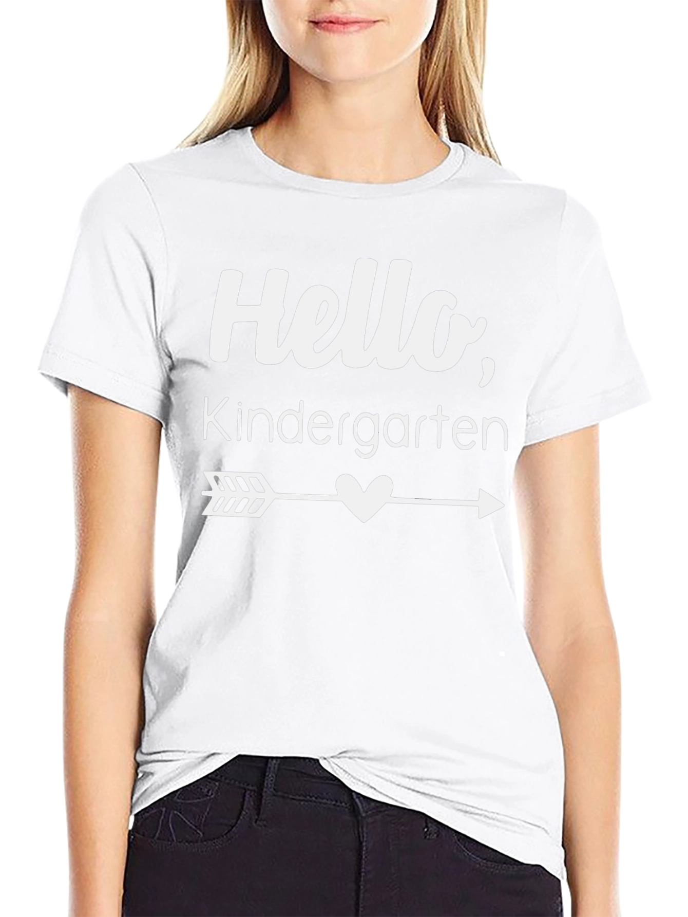 Hello Kindergarten T-Shirt - Back to School Teacher Shirt