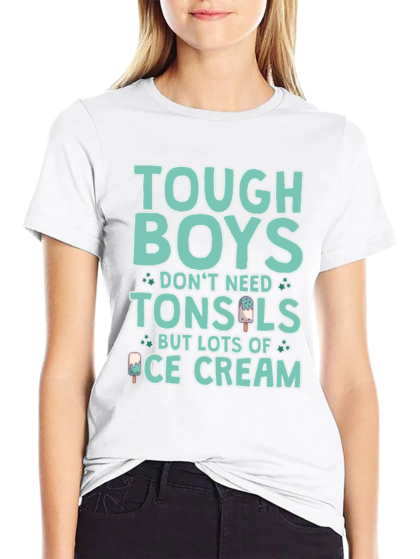Tough Boys Ice Cream Graphic Tee