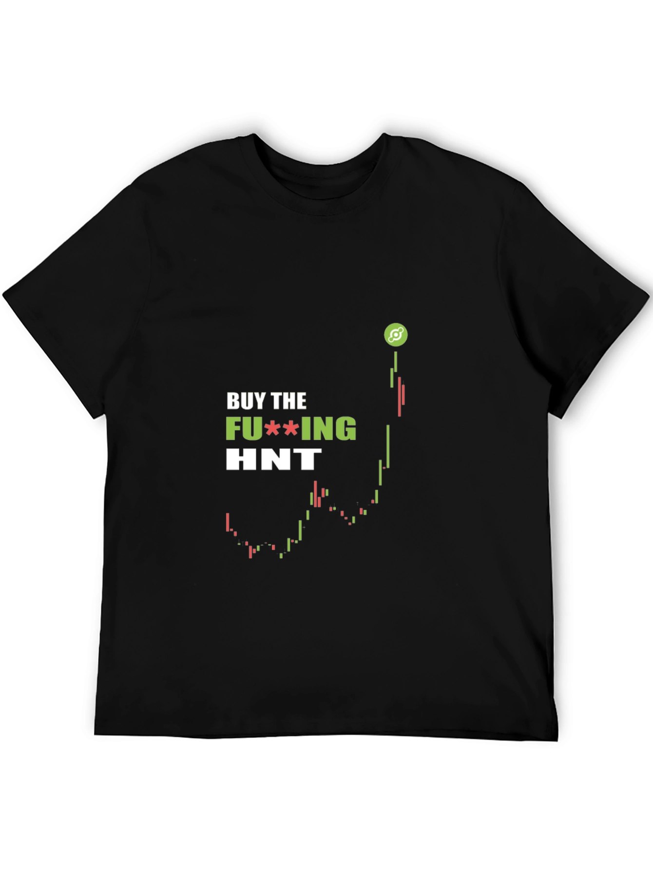 Buy the HNT Cryptocurrency Chart T-Shirt