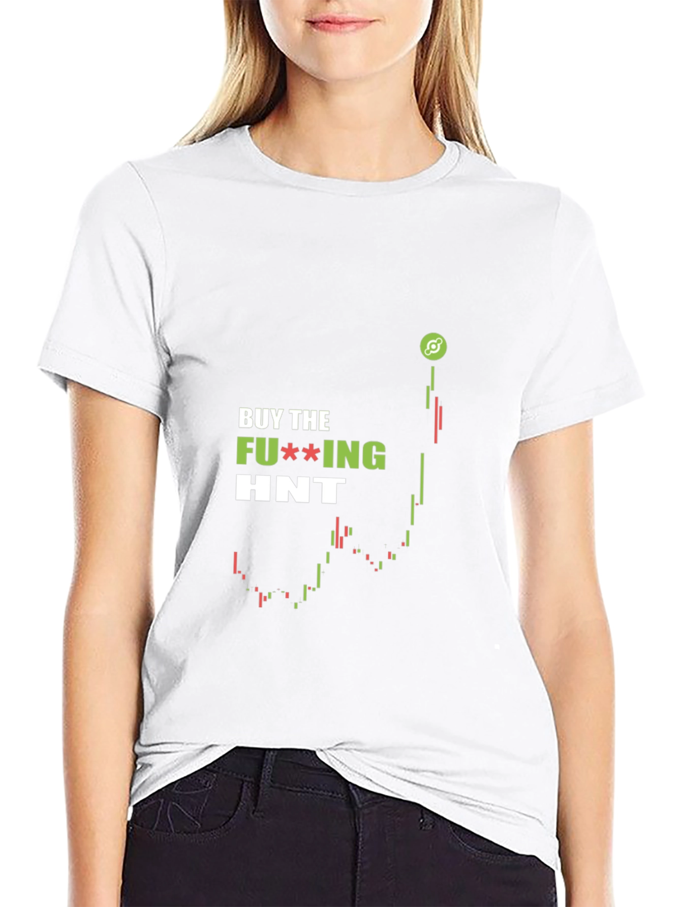 Buy the HNT Cryptocurrency Chart T-Shirt