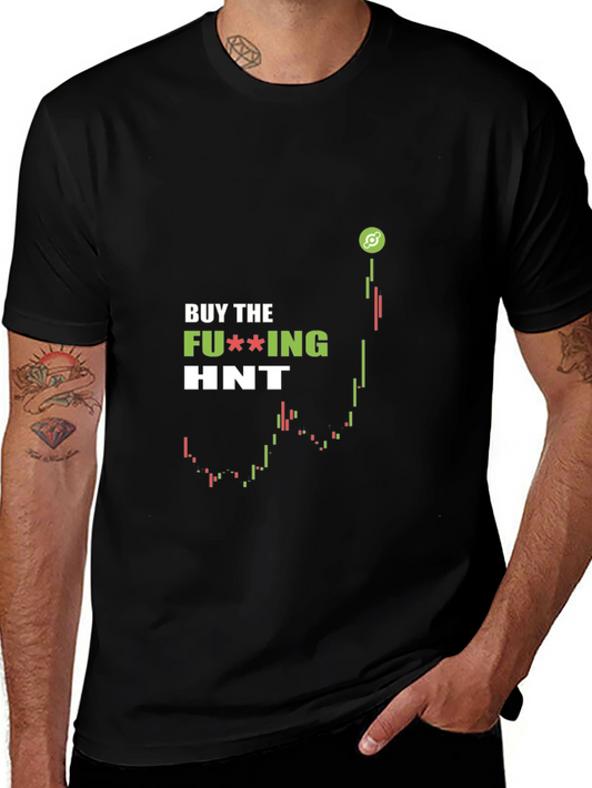 Buy the HNT Cryptocurrency Chart T-Shirt