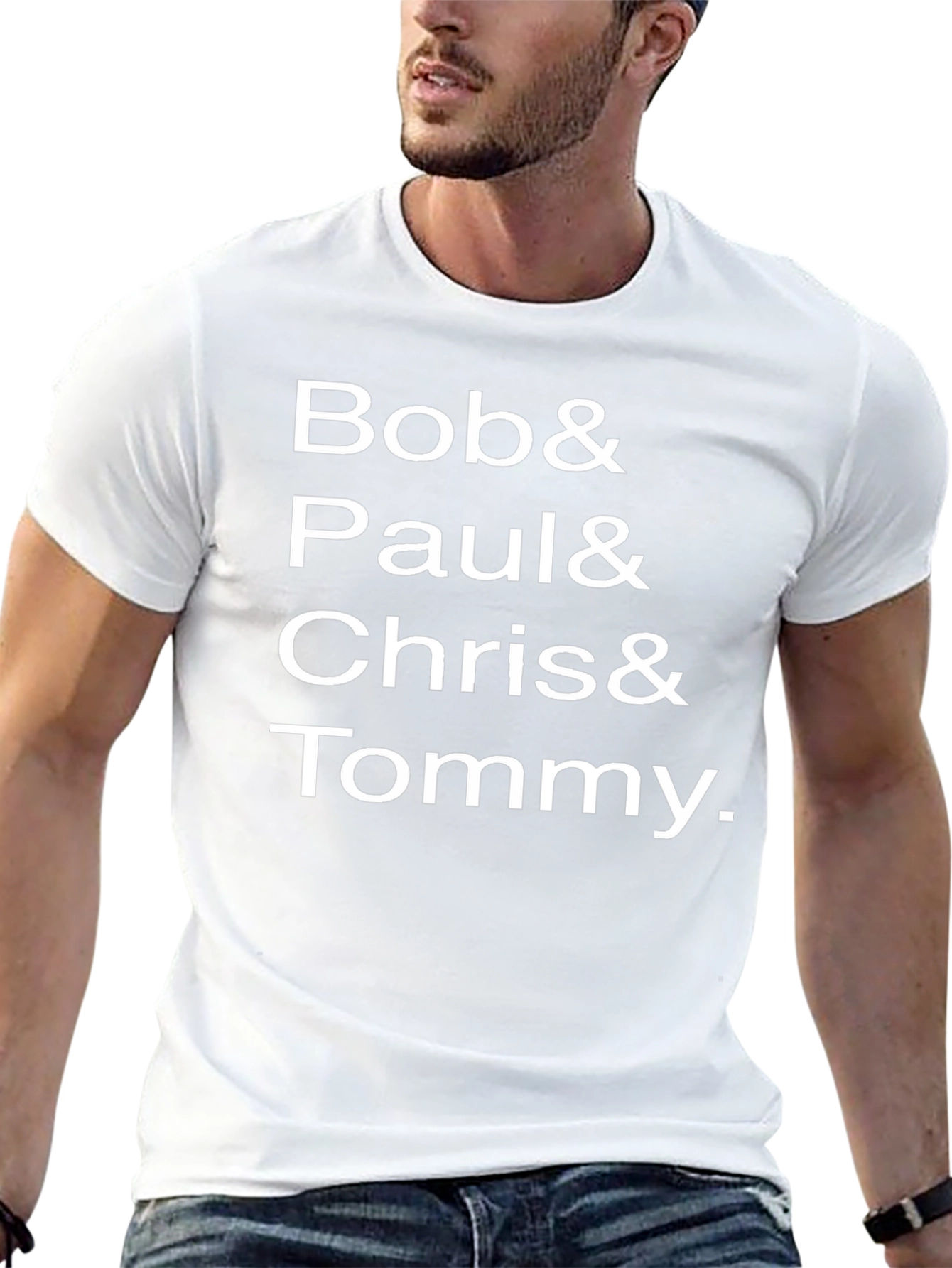 Bob Paul Chris Tommy Black T-Shirt