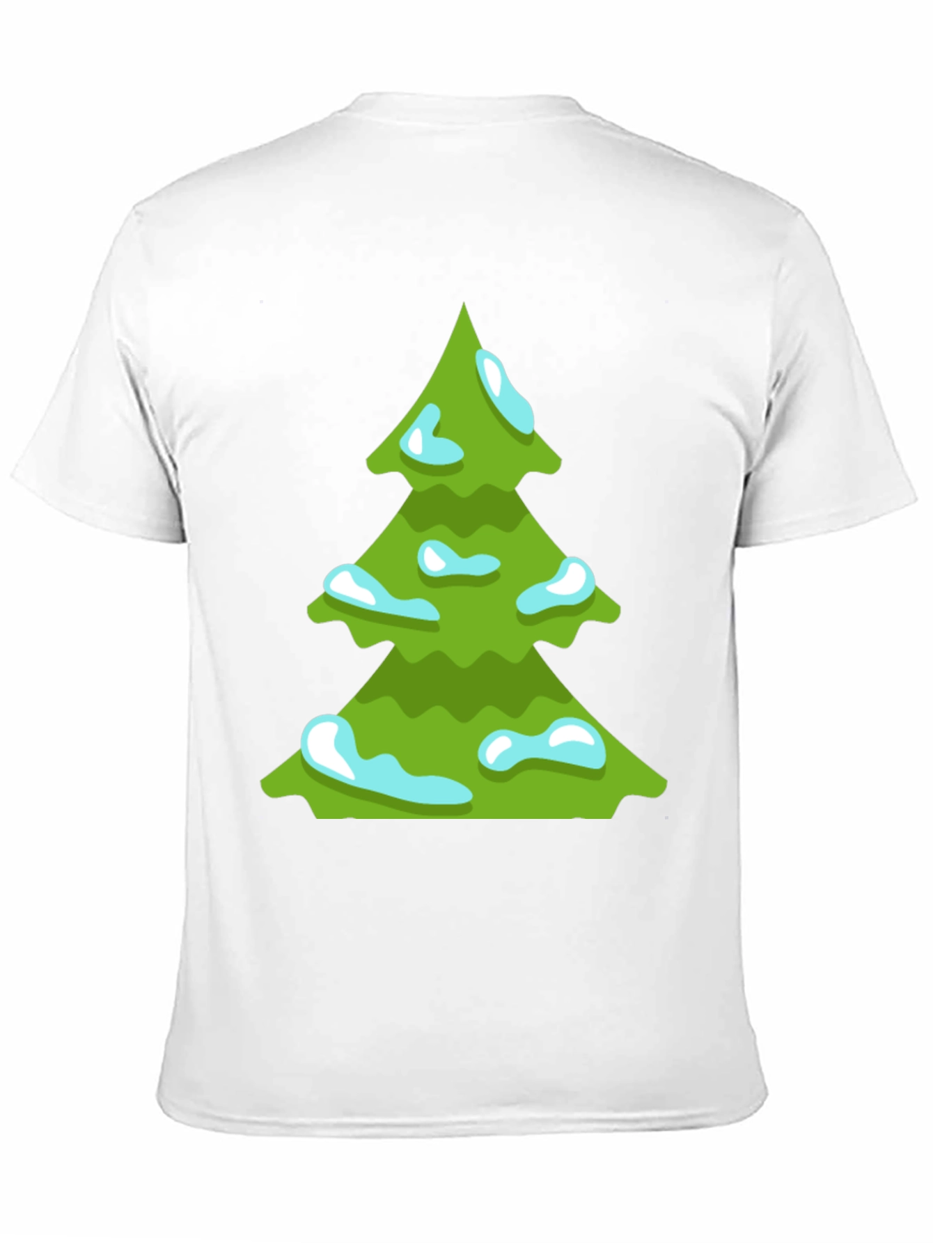 Festive Christmas Tree Graphic Tee - Holiday Style