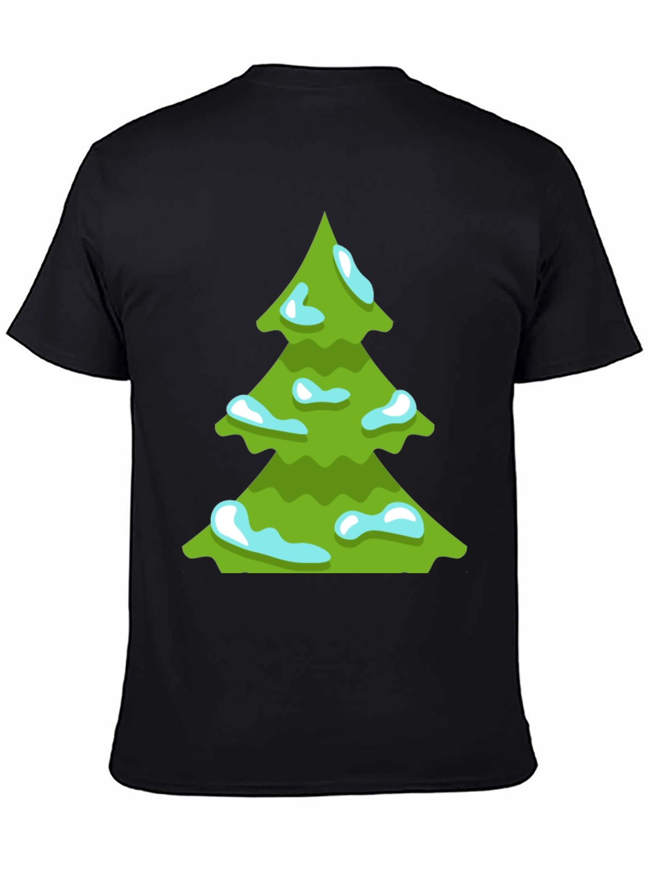 Festive Christmas Tree Graphic Tee - Holiday Style