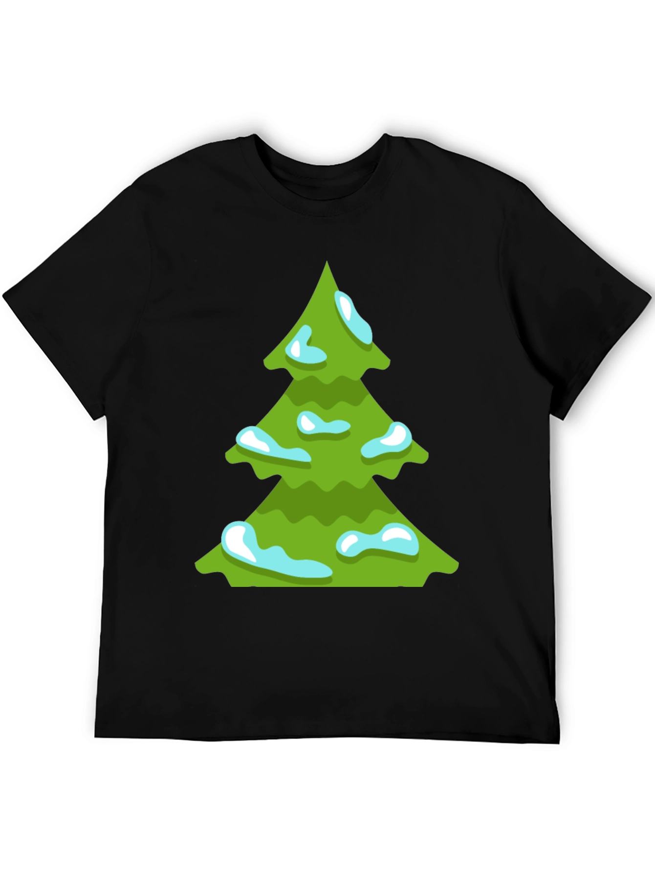 Festive Christmas Tree Graphic Tee - Holiday Style