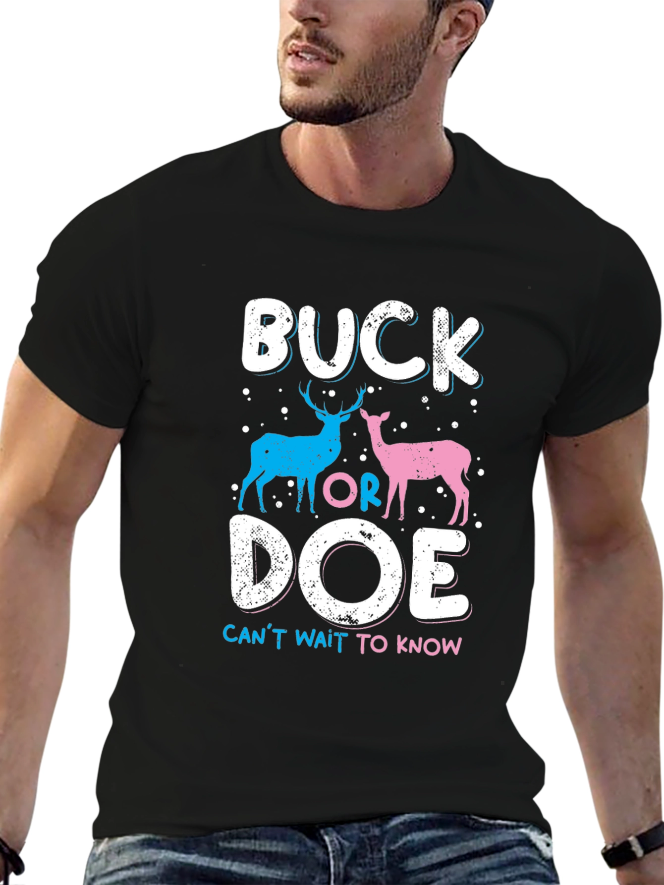 Buck or Doe Gender Reveal T-Shirt