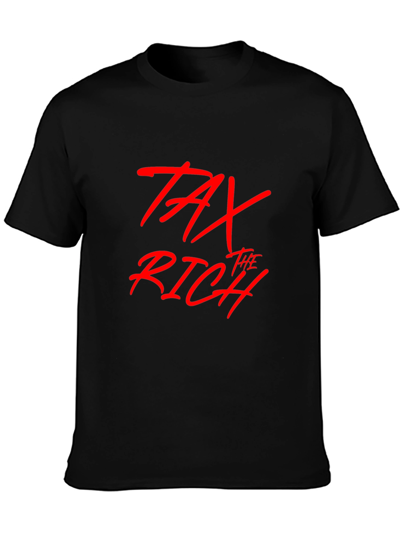 Tax The Rich Graphic Tee - Bold Statement T-Shirt