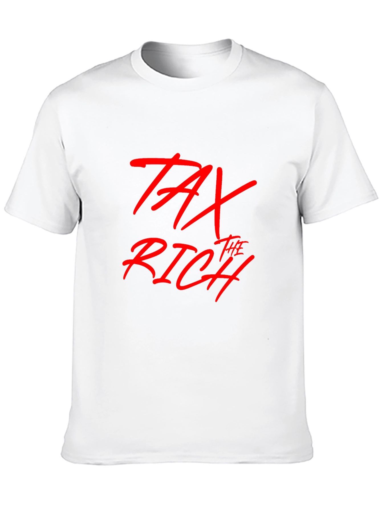 Tax The Rich Graphic Tee - Bold Statement T-Shirt