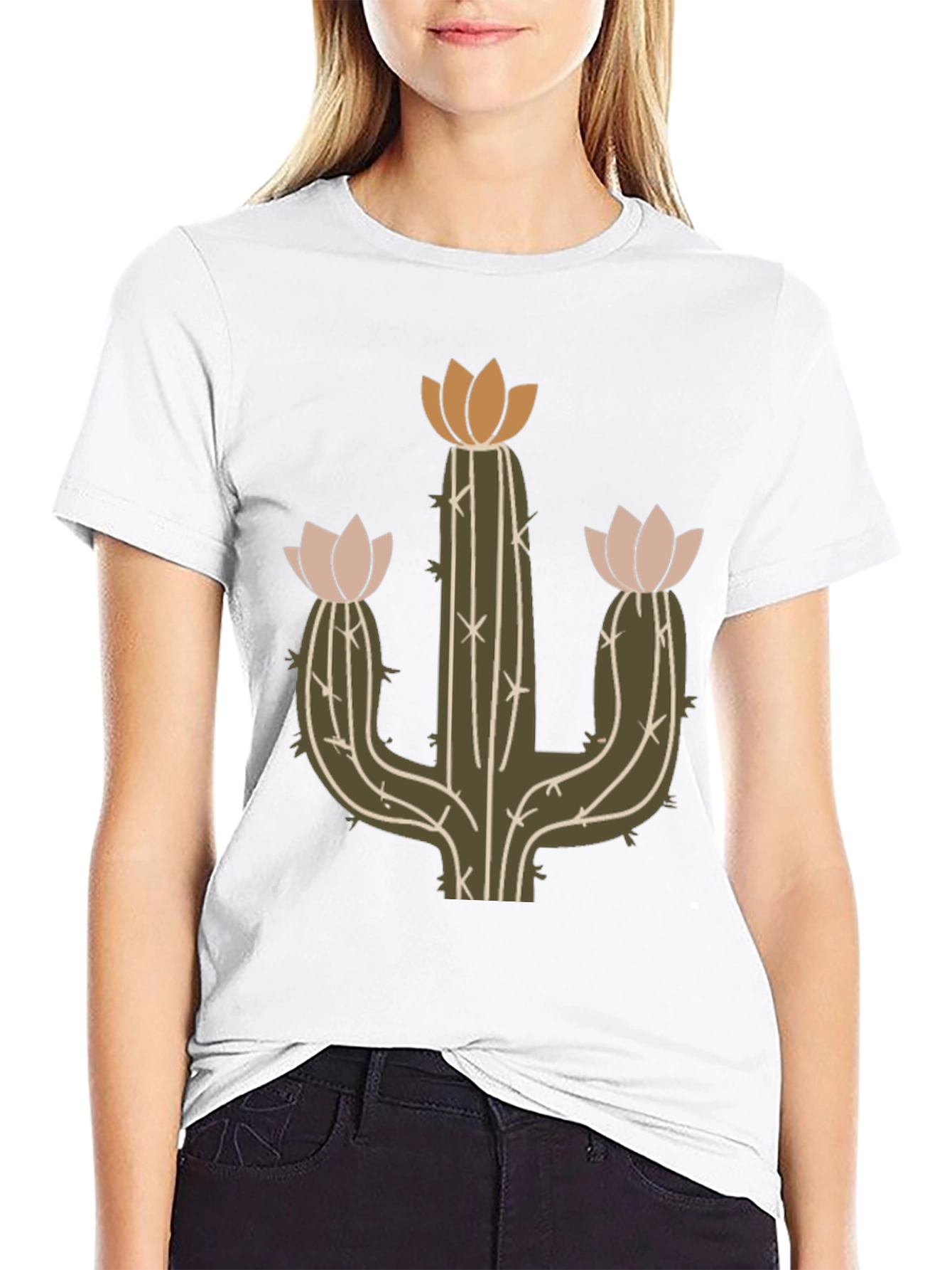 Cactus Graphic Tee - Desert Style