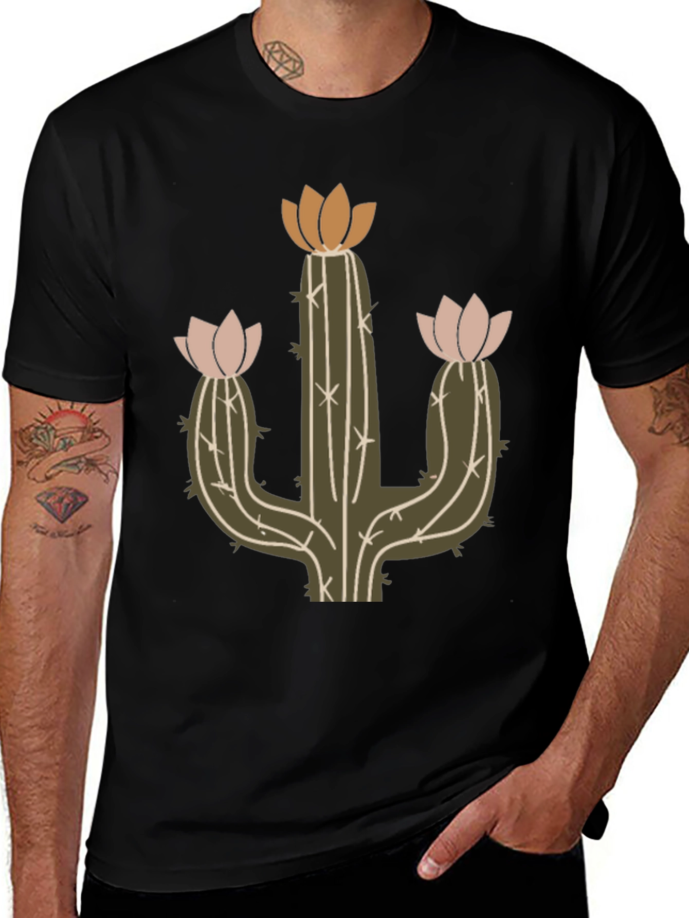 Cactus Graphic Tee - Desert Style