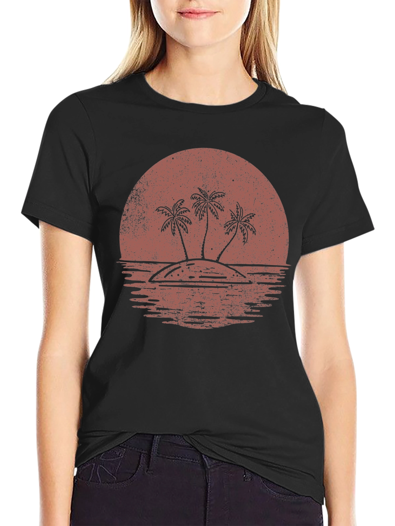 Retro Palm Island T-Shirt