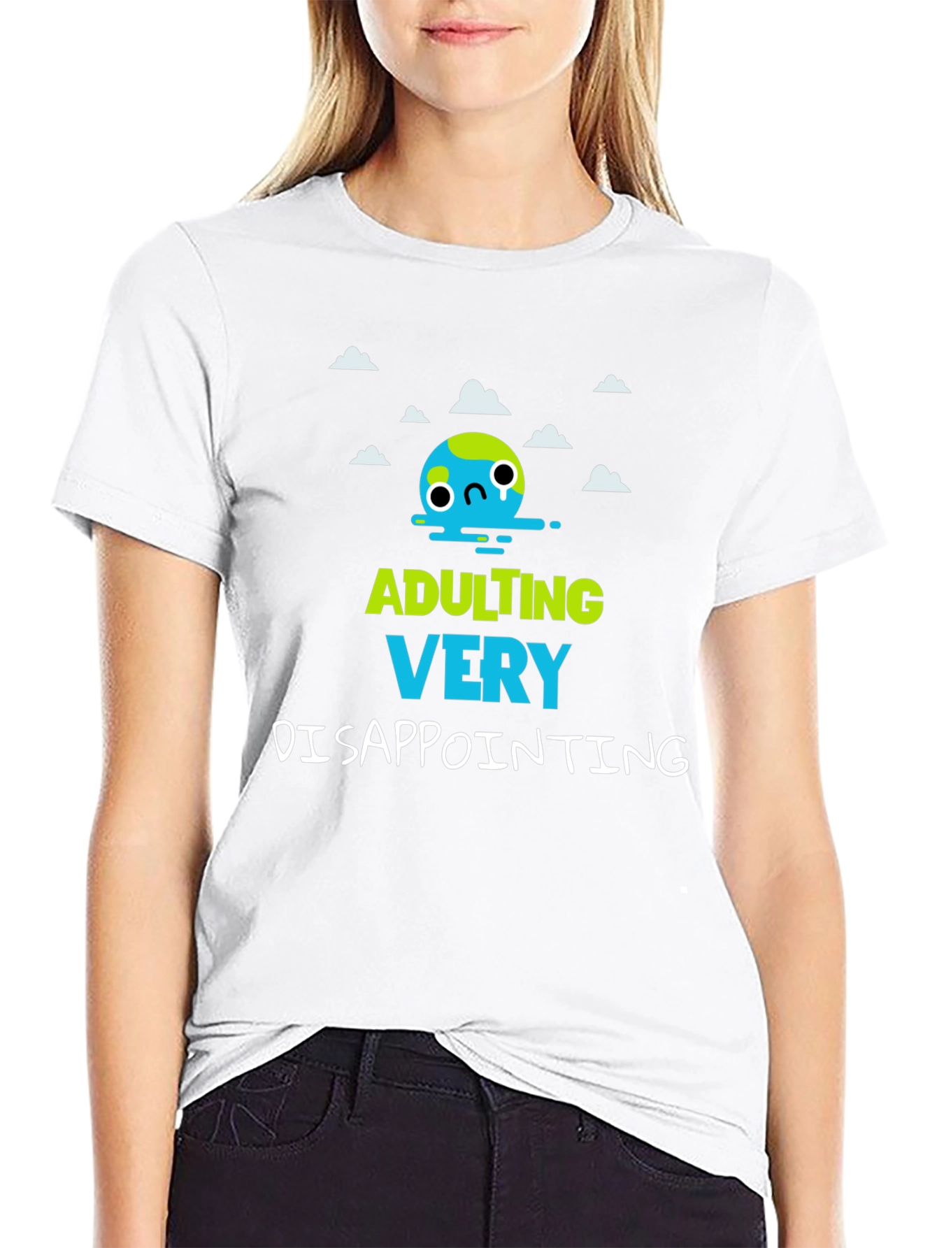 Adulting Very Disappointing Graphic T-Shirt