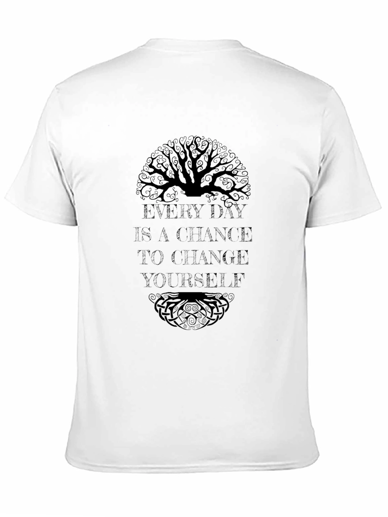 Inspirational Tree of Life Graphic T-Shirt