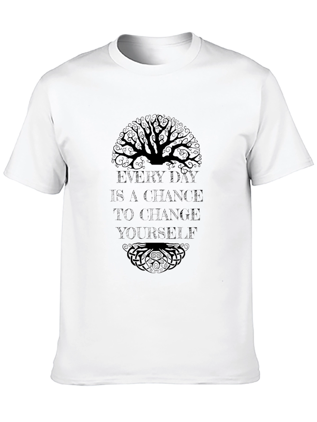 Inspirational Tree of Life Graphic T-Shirt