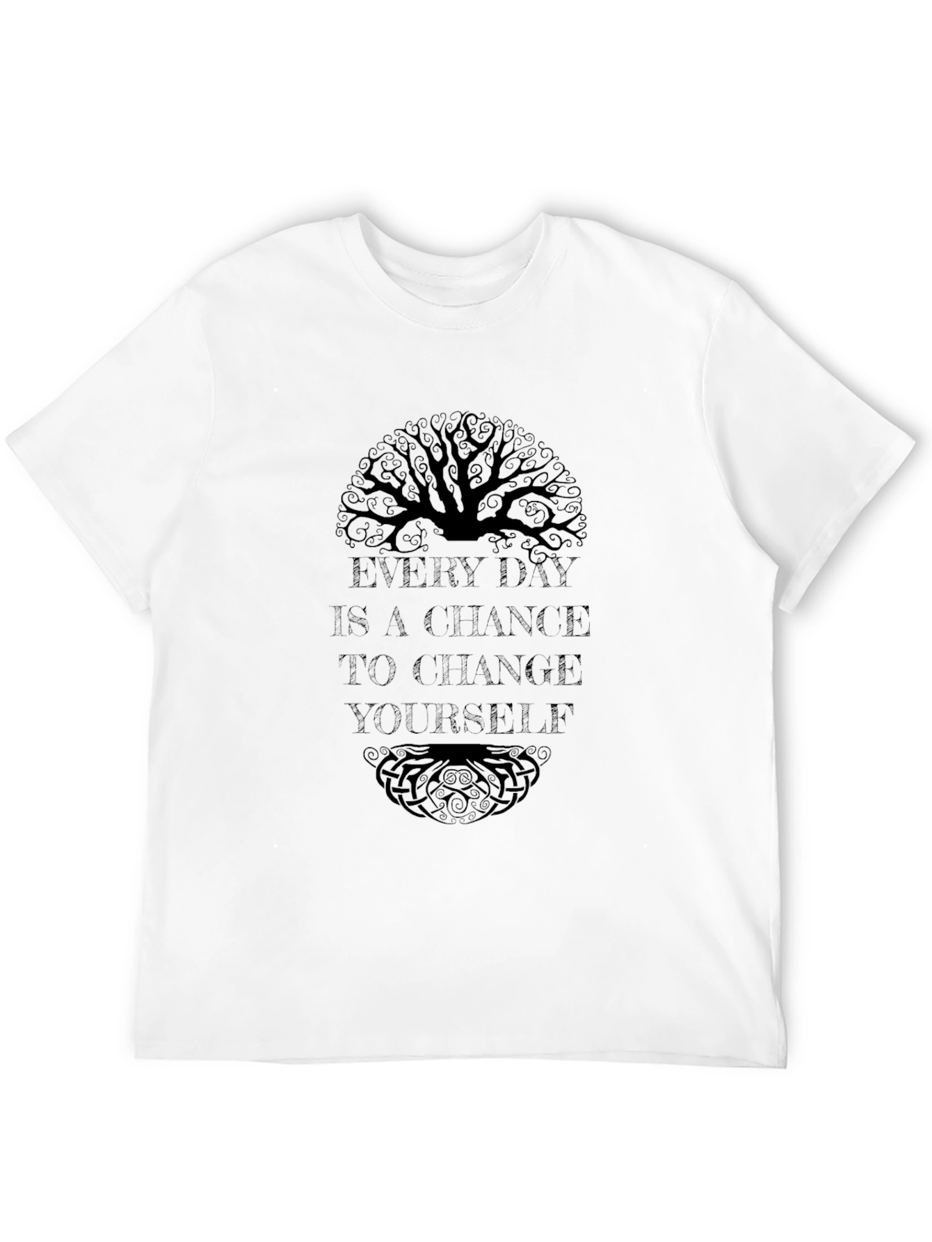 Inspirational Tree of Life Graphic T-Shirt