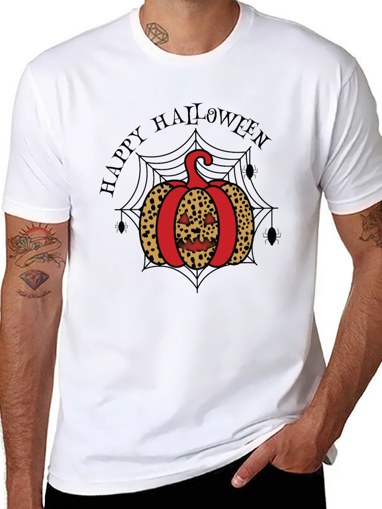Halloween Pumpkin Graphic Tee