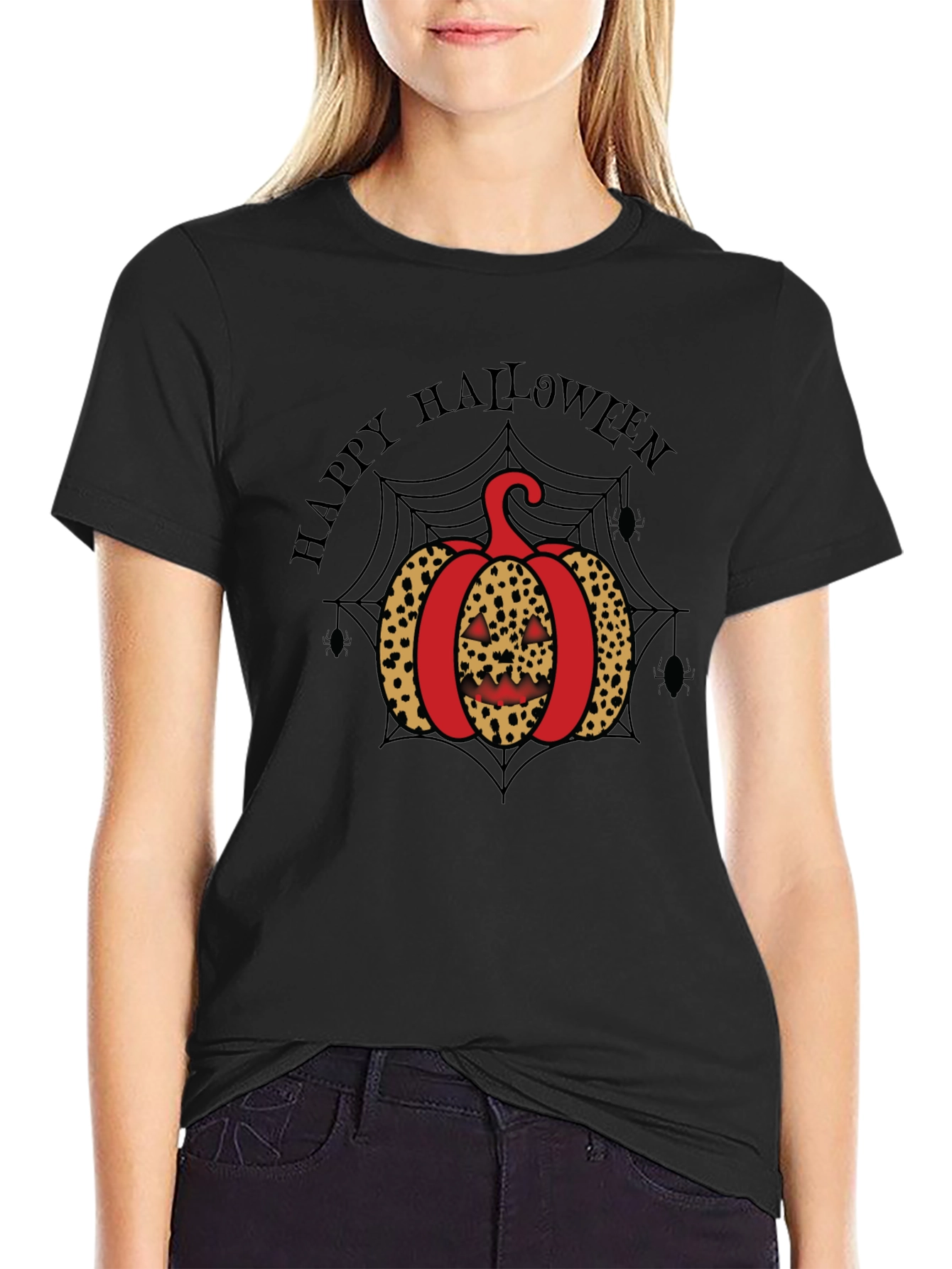 Halloween Pumpkin Graphic Tee