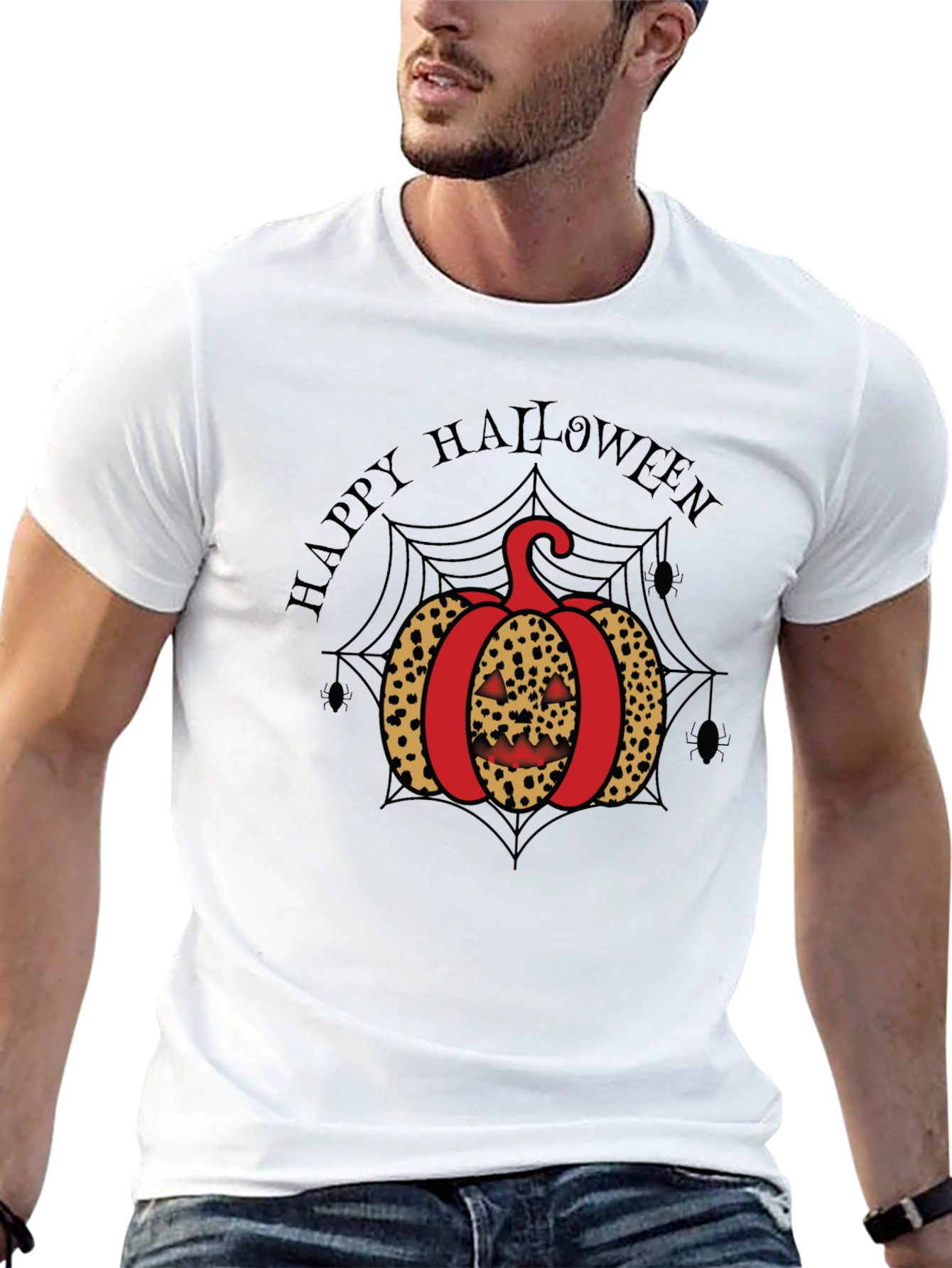 Halloween Pumpkin Graphic Tee