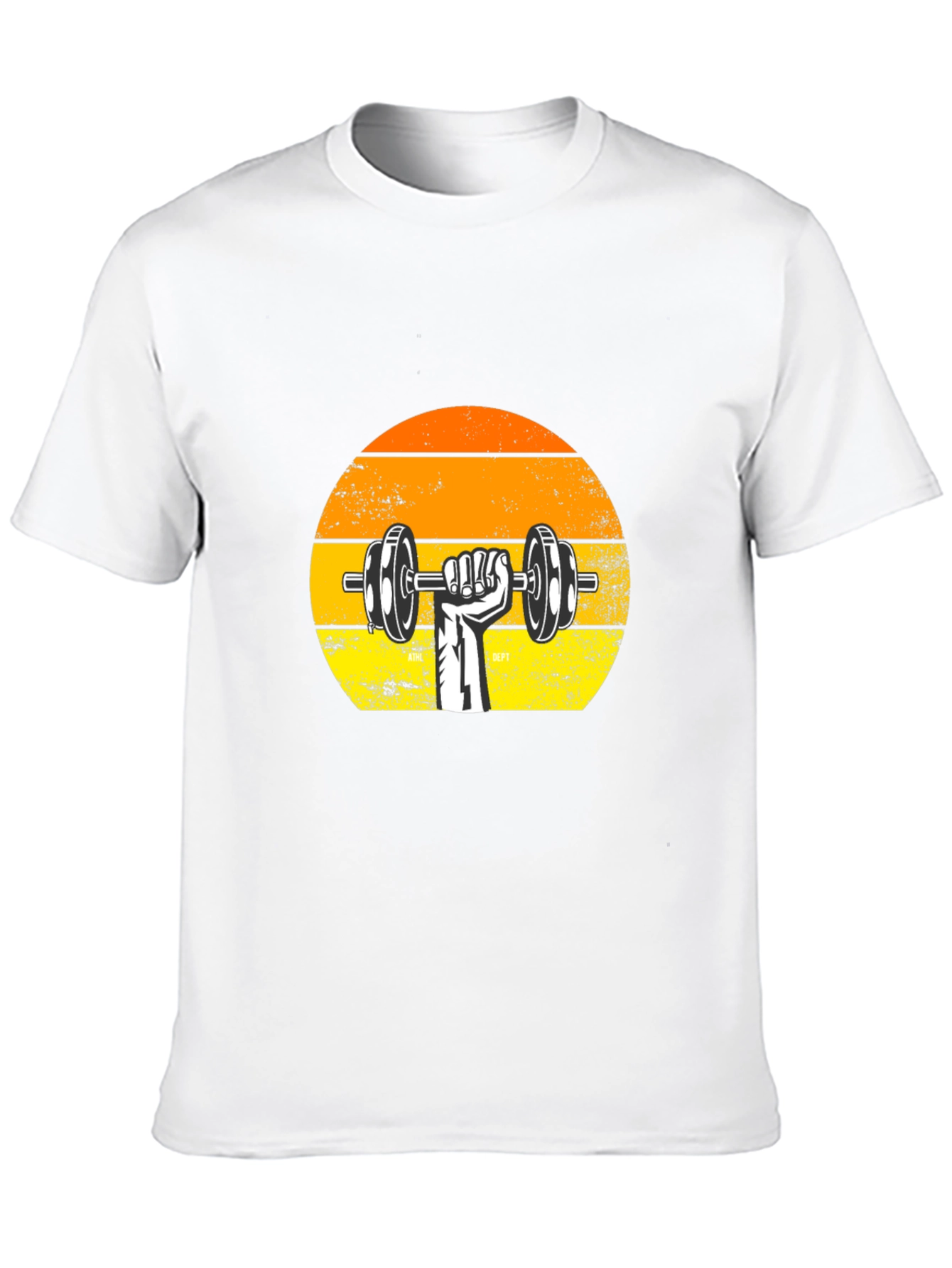Retro Gym T-Shirt - Weightlifting Graphic Tee