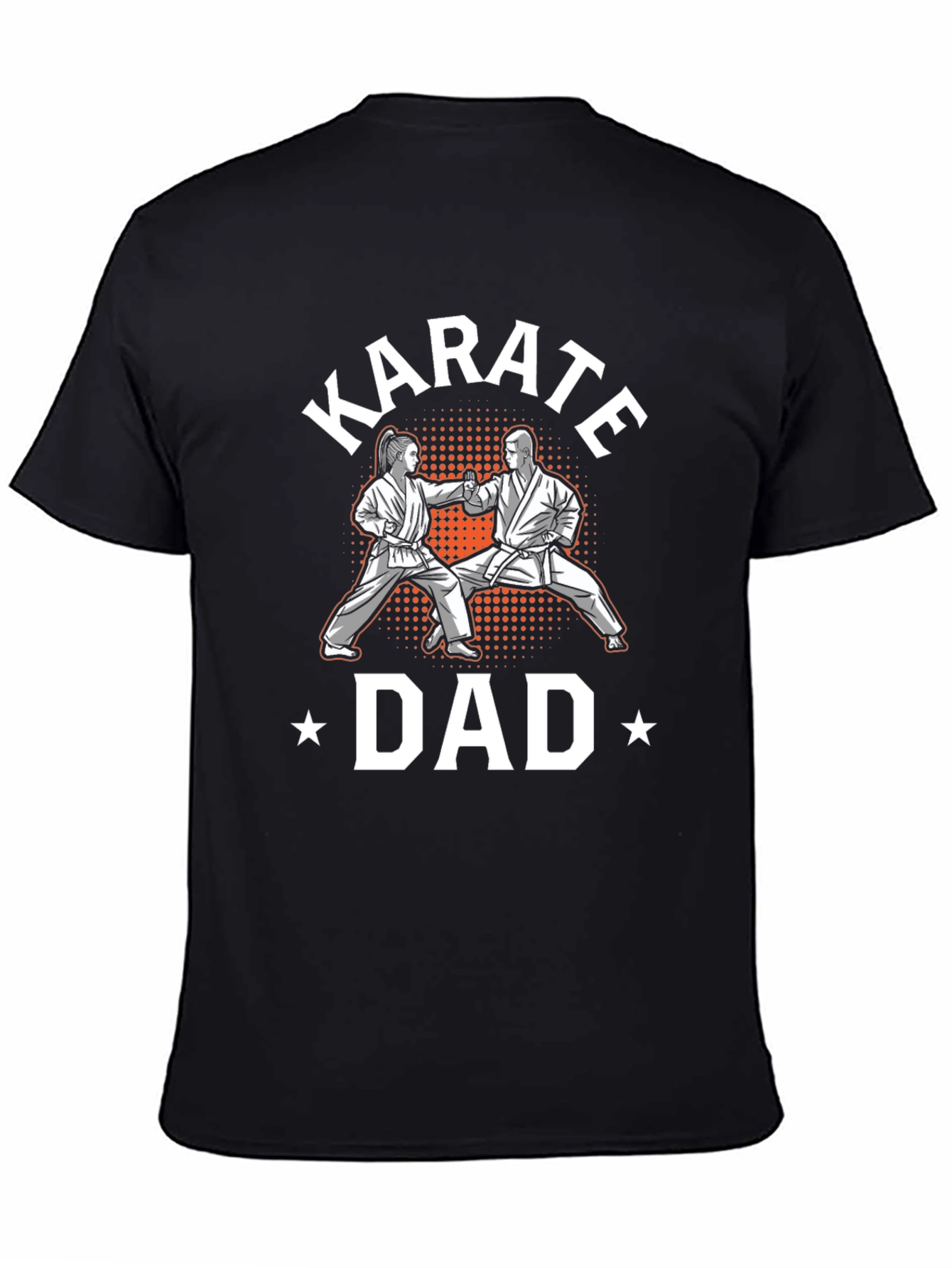 Karate Dad Black T-Shirt