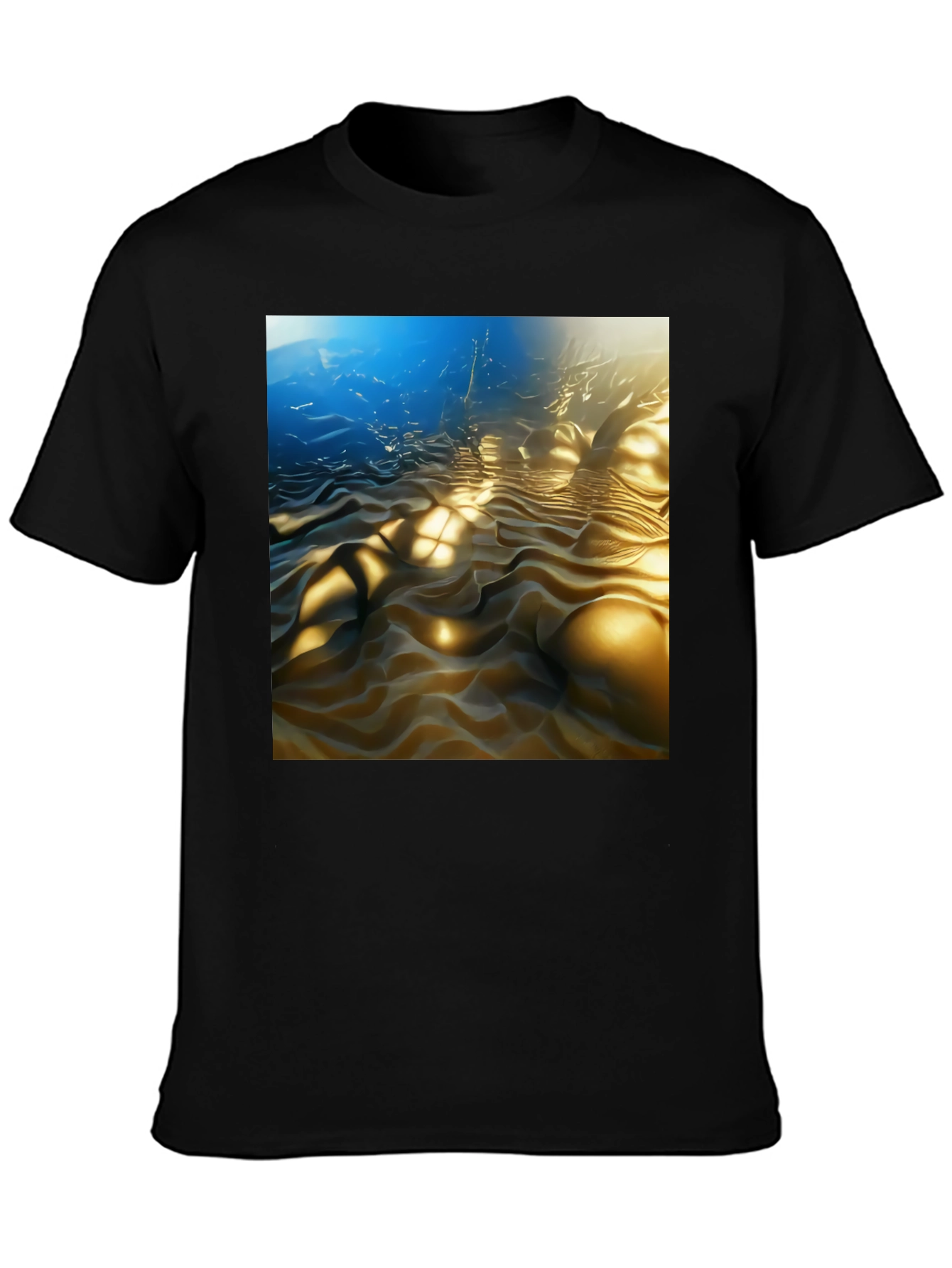 Surreal Sandscape Black Tee
